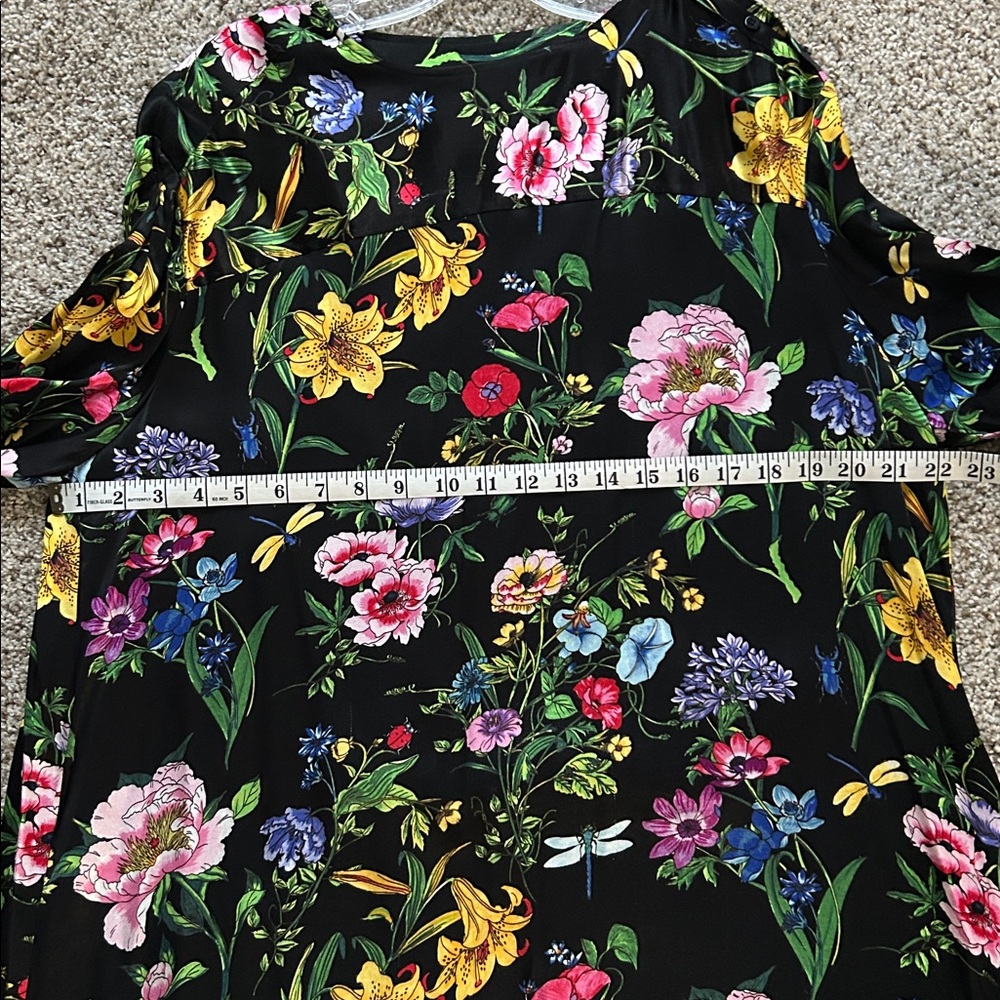 H &M Floral Long Sleeve Dress - Picture 3 of 3